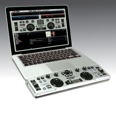 Mini Mesa Controladora para DJ Numark Virtual DJ 2 GO Portátil e com Software