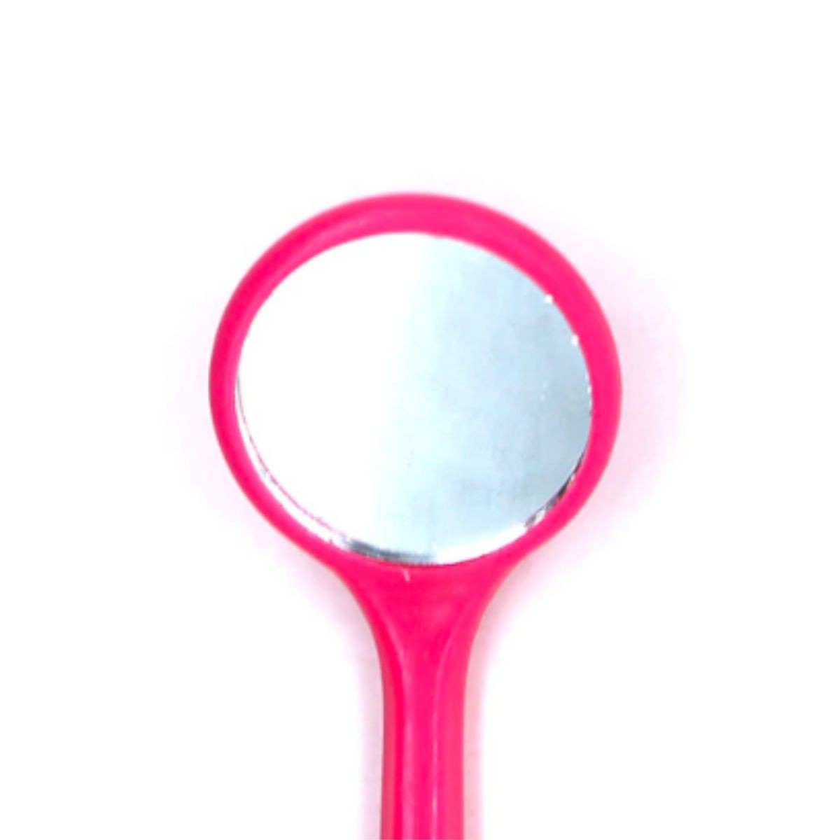 Espelho rosa plástico para alongamento de Cílios