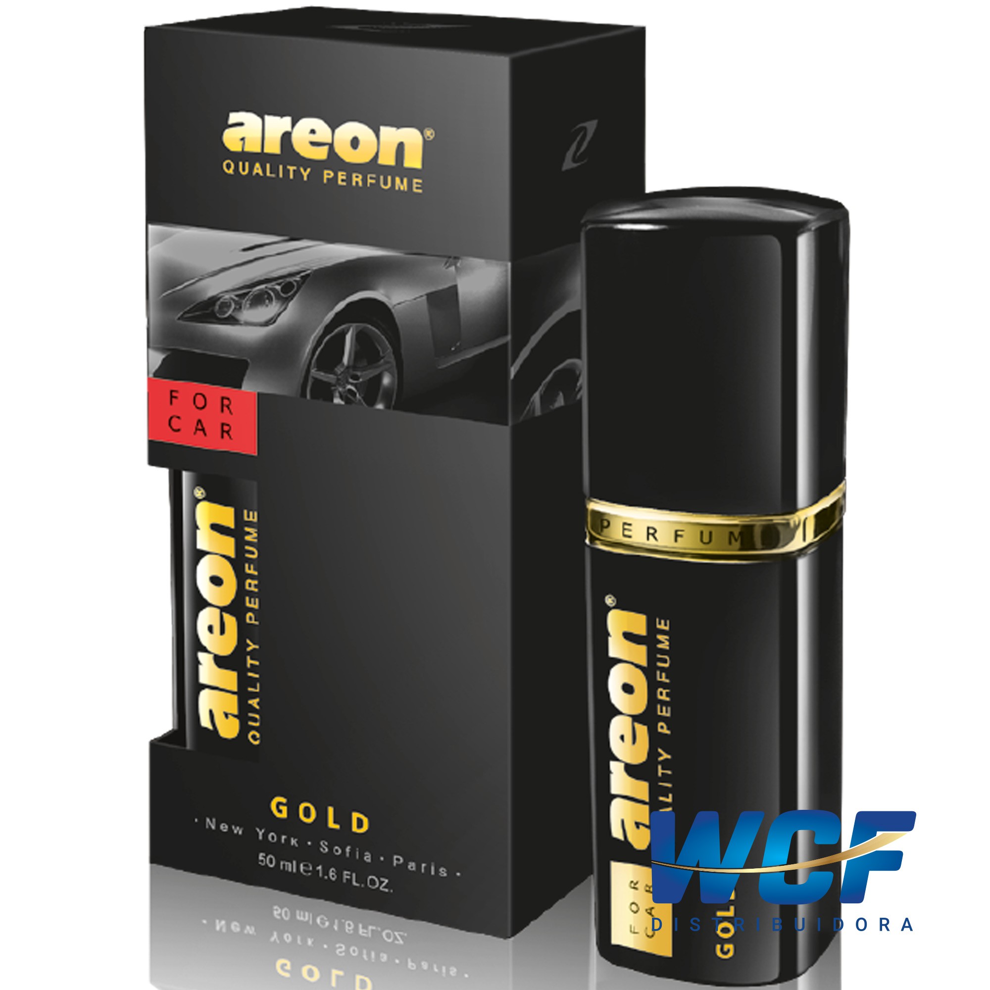 AREON FOR CAR GOLD OURO  50ML