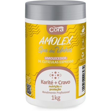 Amolex (NOVA EMBALAGEM) Cravo +Karité Potão 1kg