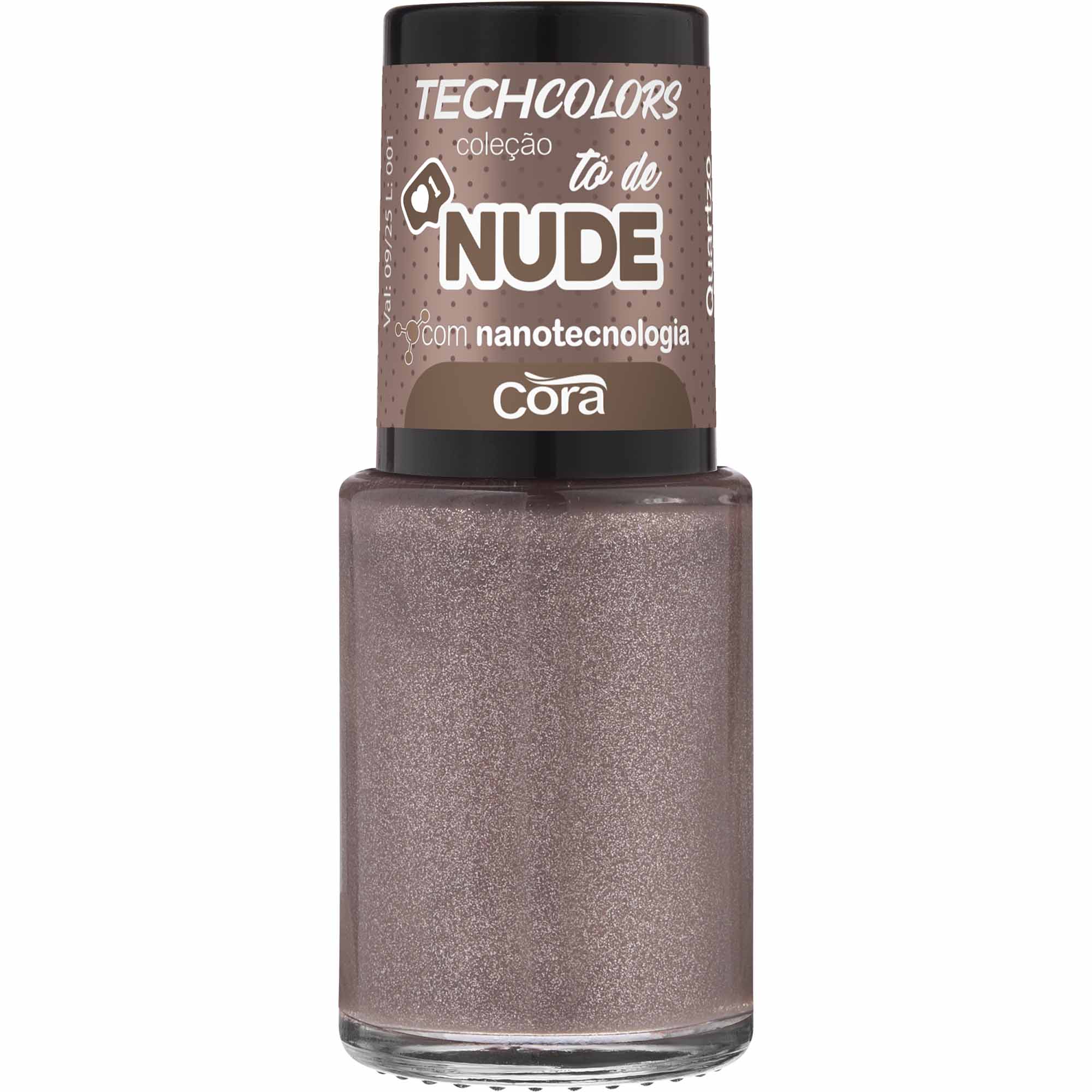Esmalte Techcolors Cora 9ml Tô de Nude Quartzo