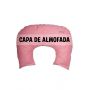 Capa de almofada de amamentação rosa