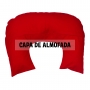 Capa de almofada de amamentação vermelho