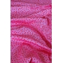 Lençol de elástico solteiro Flocos Rosa