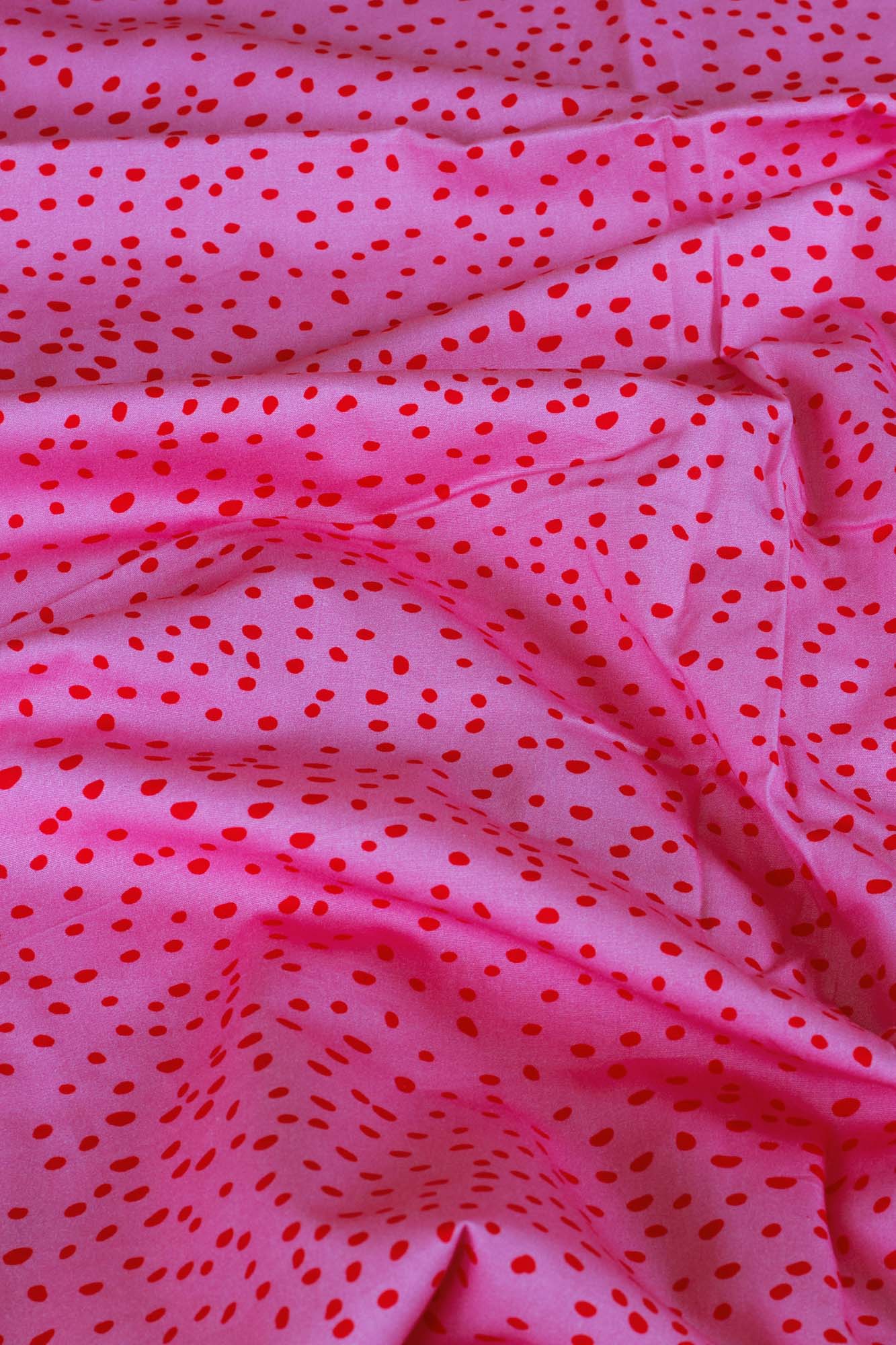 Lençol de cobrir solteiro Flocos Rosa