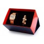 Kit Relógio Feminino Condor Mini Digital Dourado COJH512AE/4D