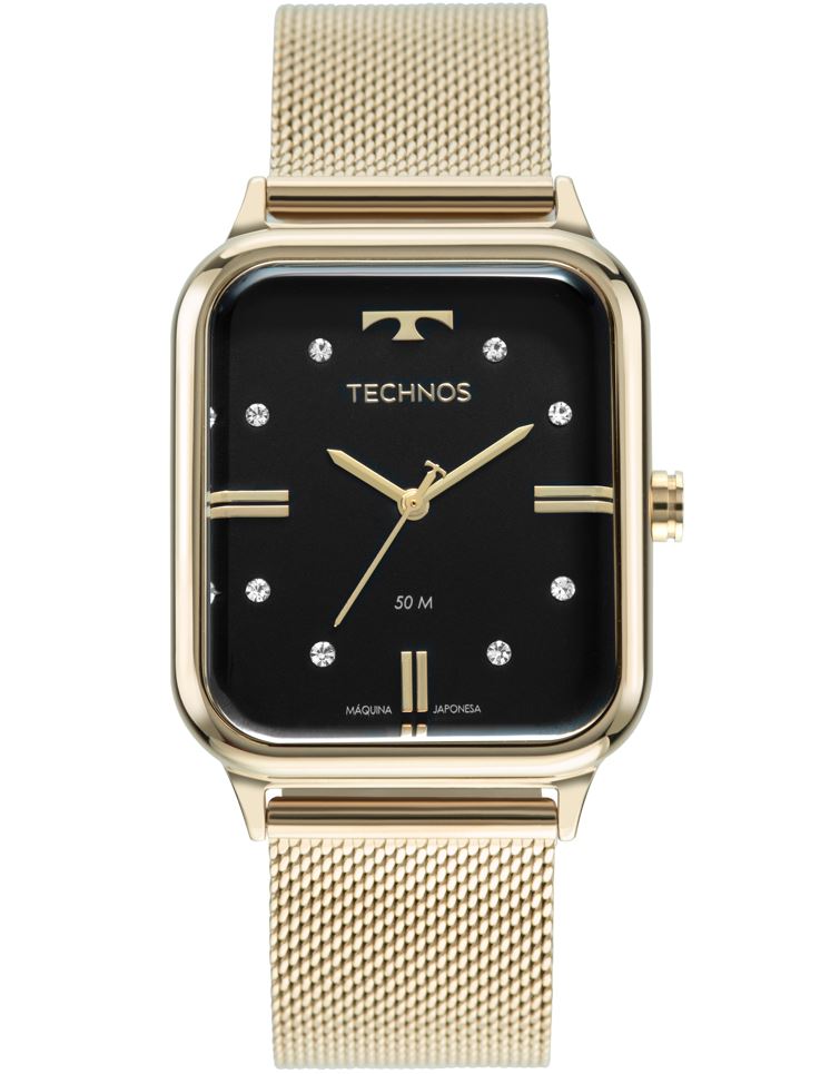 Relógio Feminino Technos Style Dourado 2039CQ/1P
