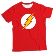 Camiseta Adulto Flash Simbolo MC