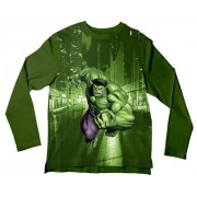 Camiseta Adulto Incrível Hulk ML