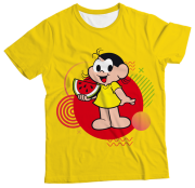 Camiseta Adulto Magali Amarelo MC