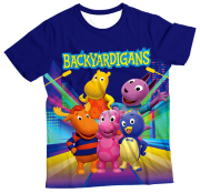 Camiseta Infantil Backyardigans MC