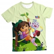 Camiseta Infantil Dora a Aventureira MC