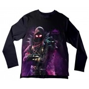 Camiseta Infantil Fortnite Raven ML