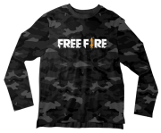 Camiseta Infantil Free Fire ML
