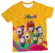 Camiseta Infantil Oddbods MC