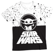Camiseta Infantil Star Wars Baby Yoda MC