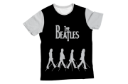 Camiseta Adulto The Beatles Walking MC