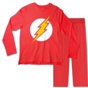 Pijama Adulto Flash Símbolo PJML