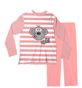 Pijama Adulto Monkey Rosa PJML