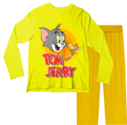 Pijama Infantil Tom e Jerry Amarelo PJML