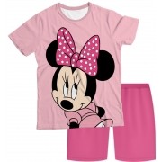 Pijama Infantil Minnie Rosa PJMC