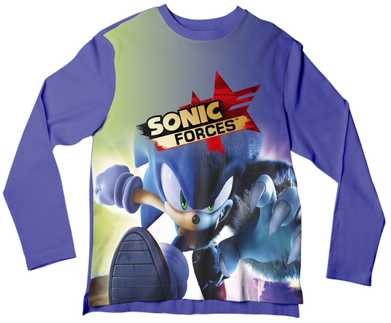 Camiseta Adulto Sonic Forces ML