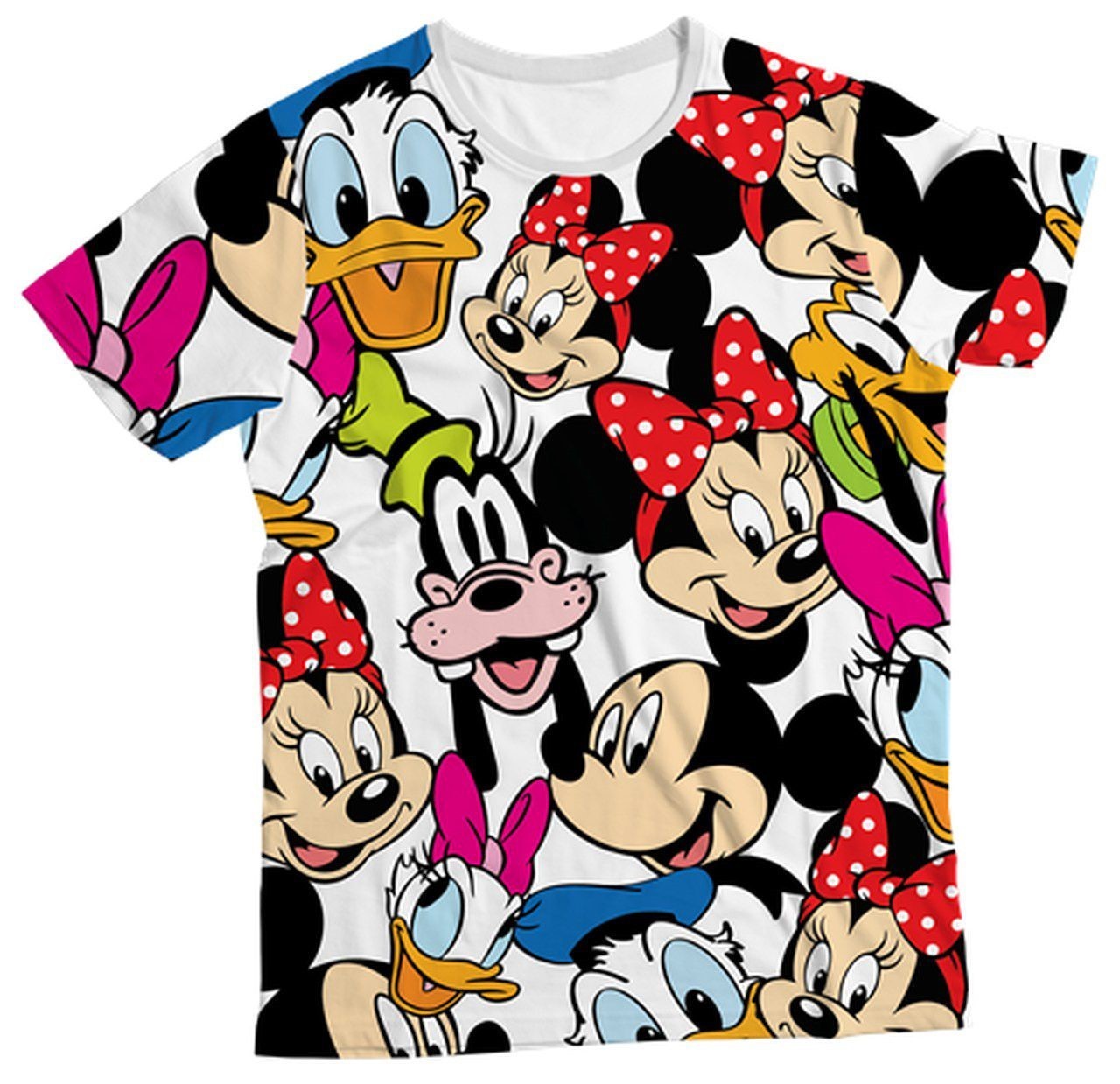 Camiseta Adulto Turma do Mickey MC