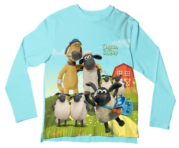 Camiseta Infantil Shaun the Sheep ML