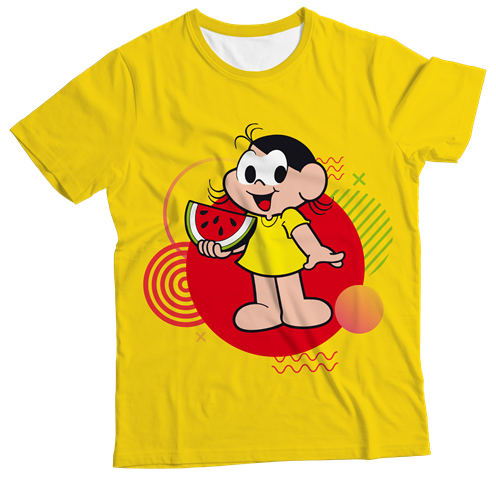 Camiseta Infantil Magali Amarelo MC
