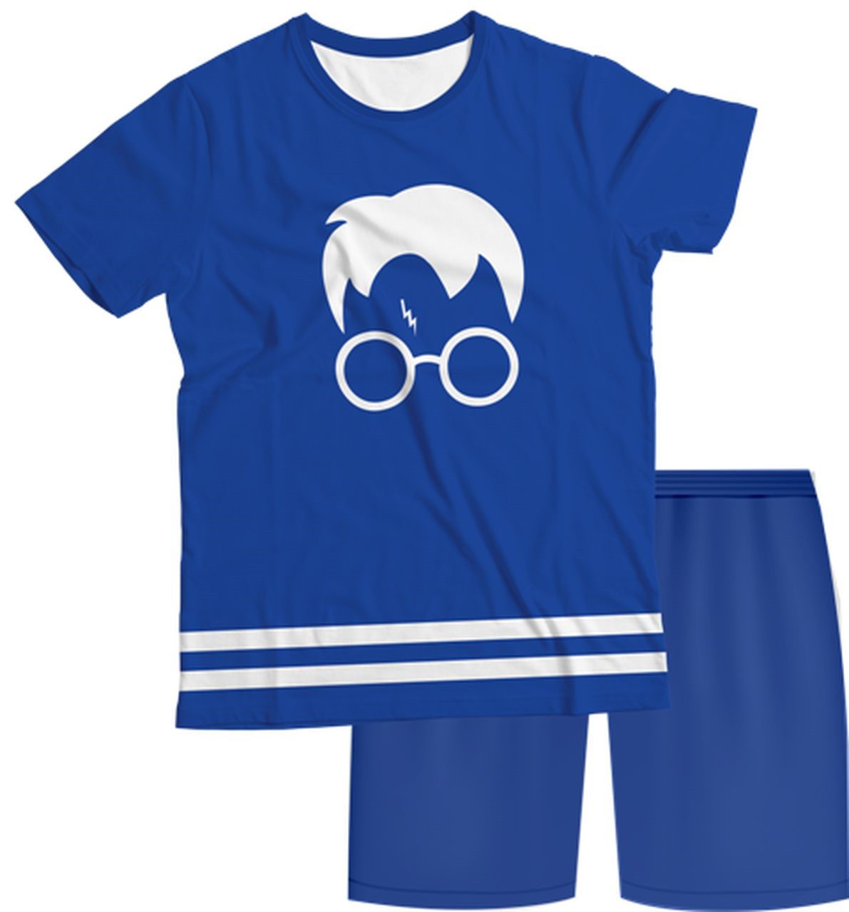 Pijama Adulto Harry Potter Azul PJMC