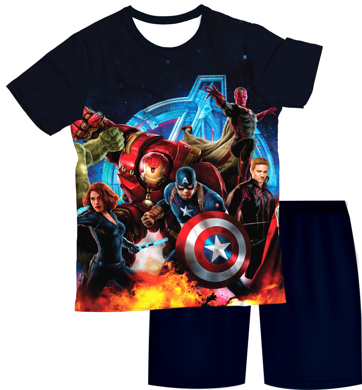 Pijama Infantil Avengers PJMC