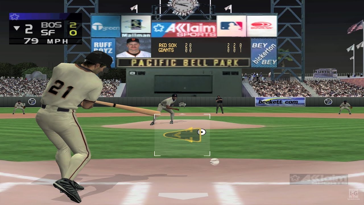 Jogo All-Star Baseball 2003 - Xbox Clássico