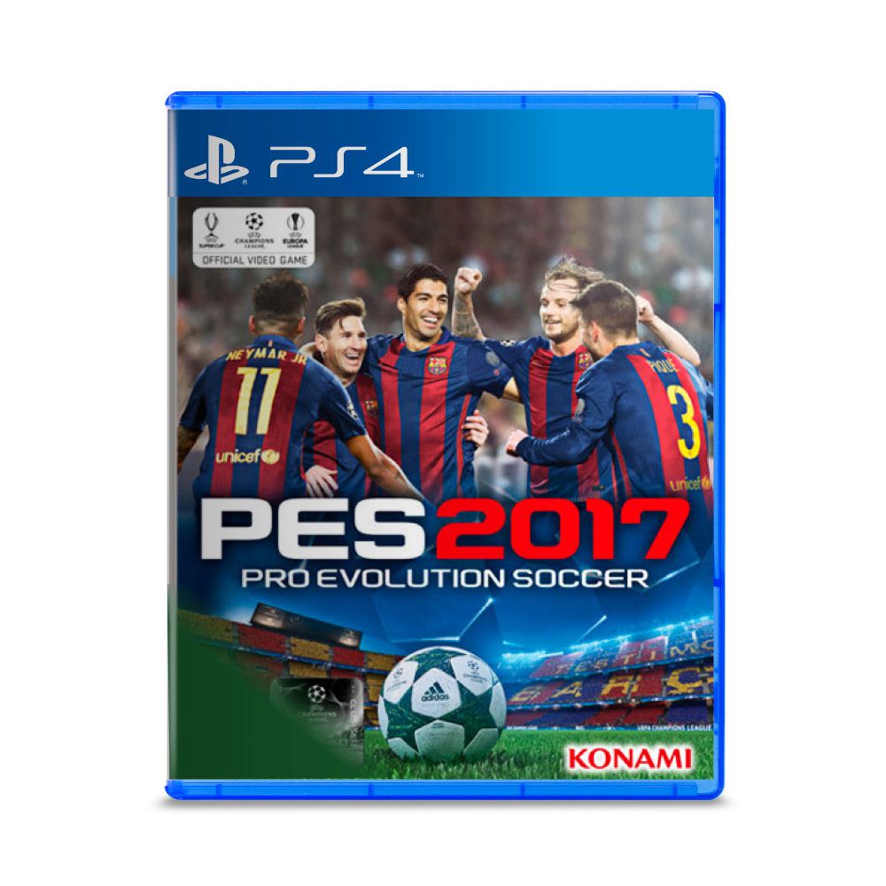 Jogo Pro Evolution Soccer PES 2017 - PS4