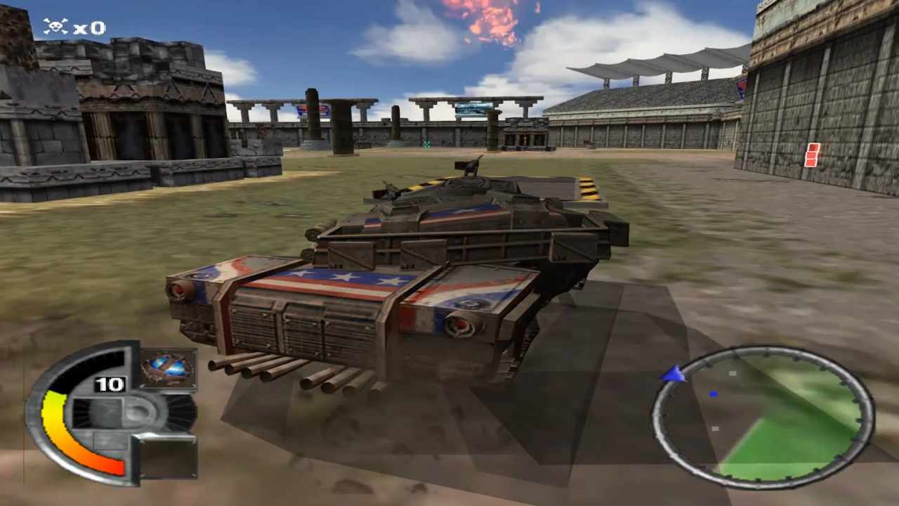 Jogo WDL World Destruction League: Thunder Tanks - PS2