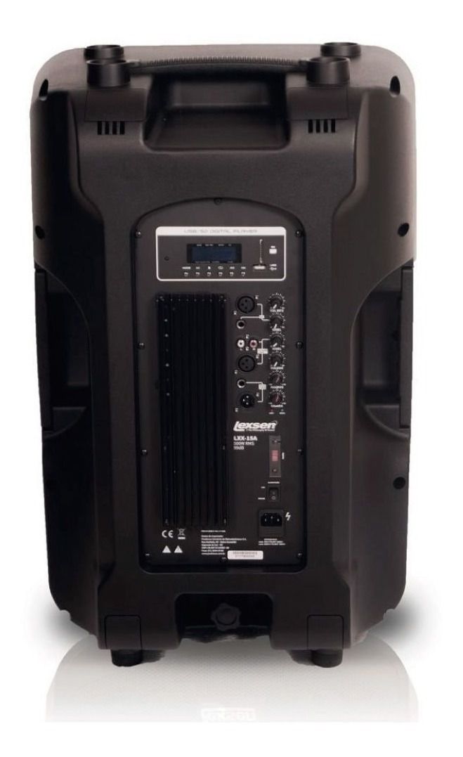 Caixa Acústica Lexsen LXX-15A 500w Rms Fm Usb Bluetooth