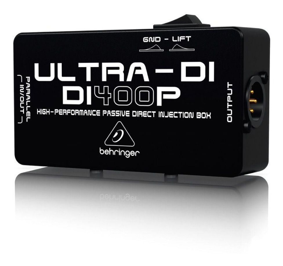 Direct Box Passivo Behringer Di400p Ultra Di