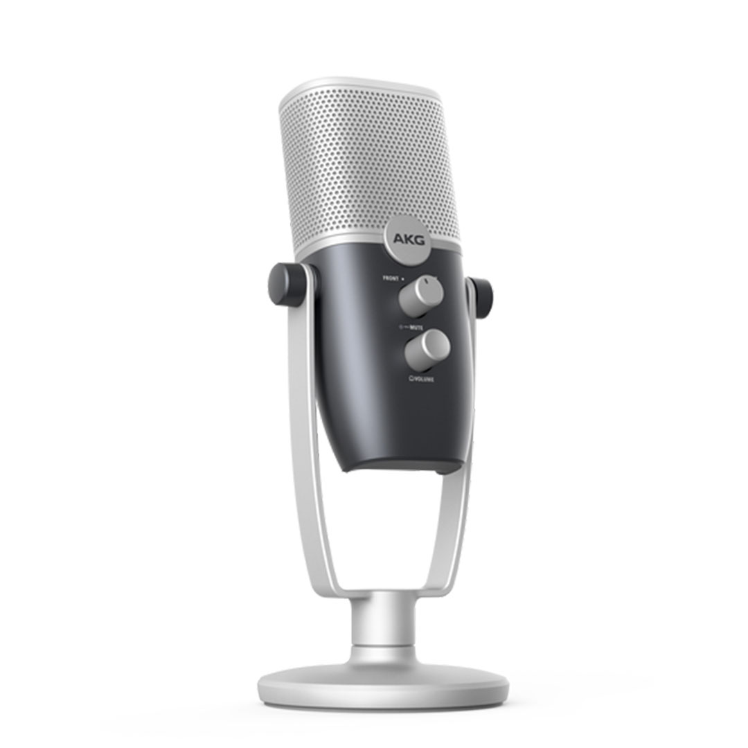 Microfone AKG Ara Condensador Profissional USB Com 2 Padrões