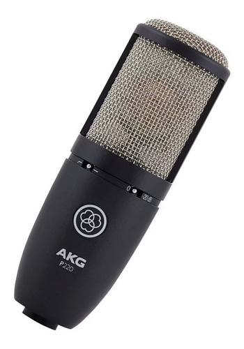 Microfone Condensador de Estúdio Prof. Cardioide P220 AKG