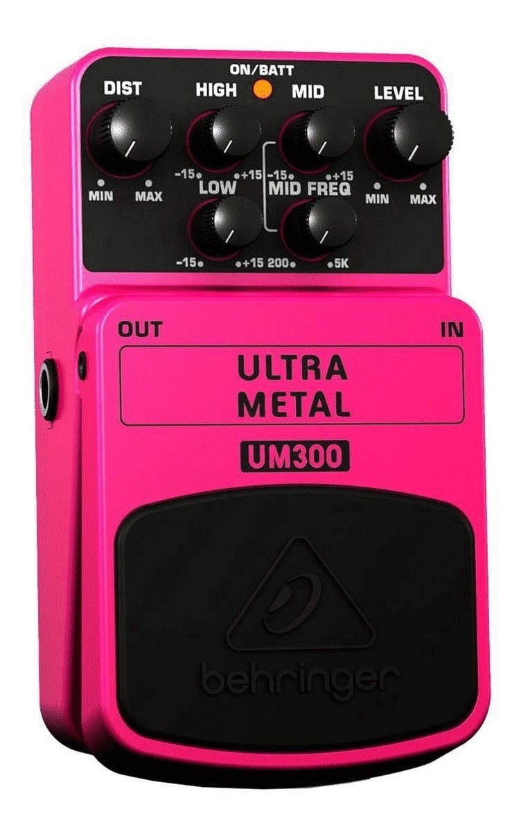 Pedal UM300 Ultra Metal Behringer Para Guitarra