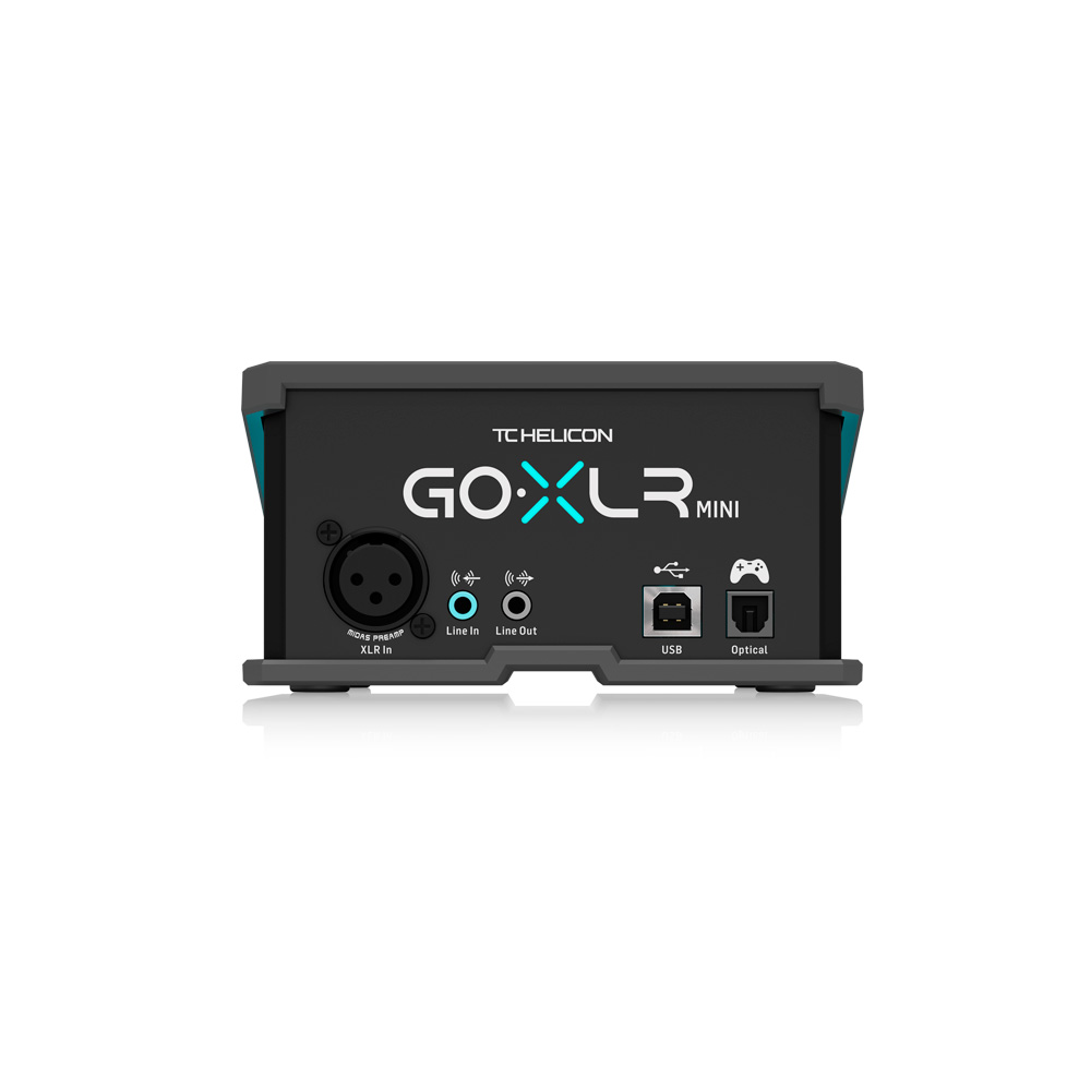 Processador Vocal Multi-efeitos GO XLR MINI TC Helicon - Streamers e Gamers