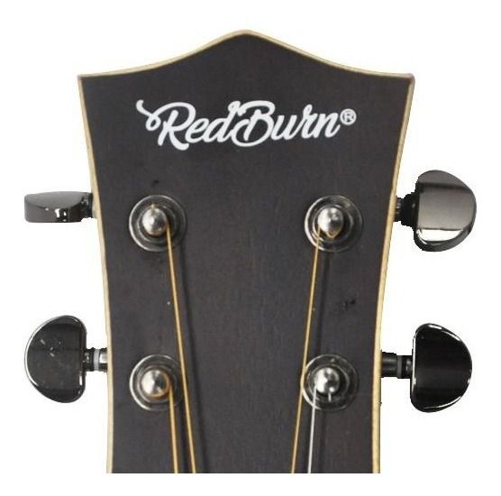 Violão Redburn Rb-100 Eletroacústico Folk Com Hardcase HC41