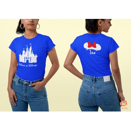 Camiseta Feminina Viagem Disney 50 anos