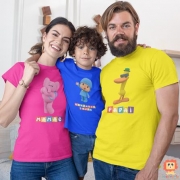 Kit Camisas de Aniversário Família Pocoyo