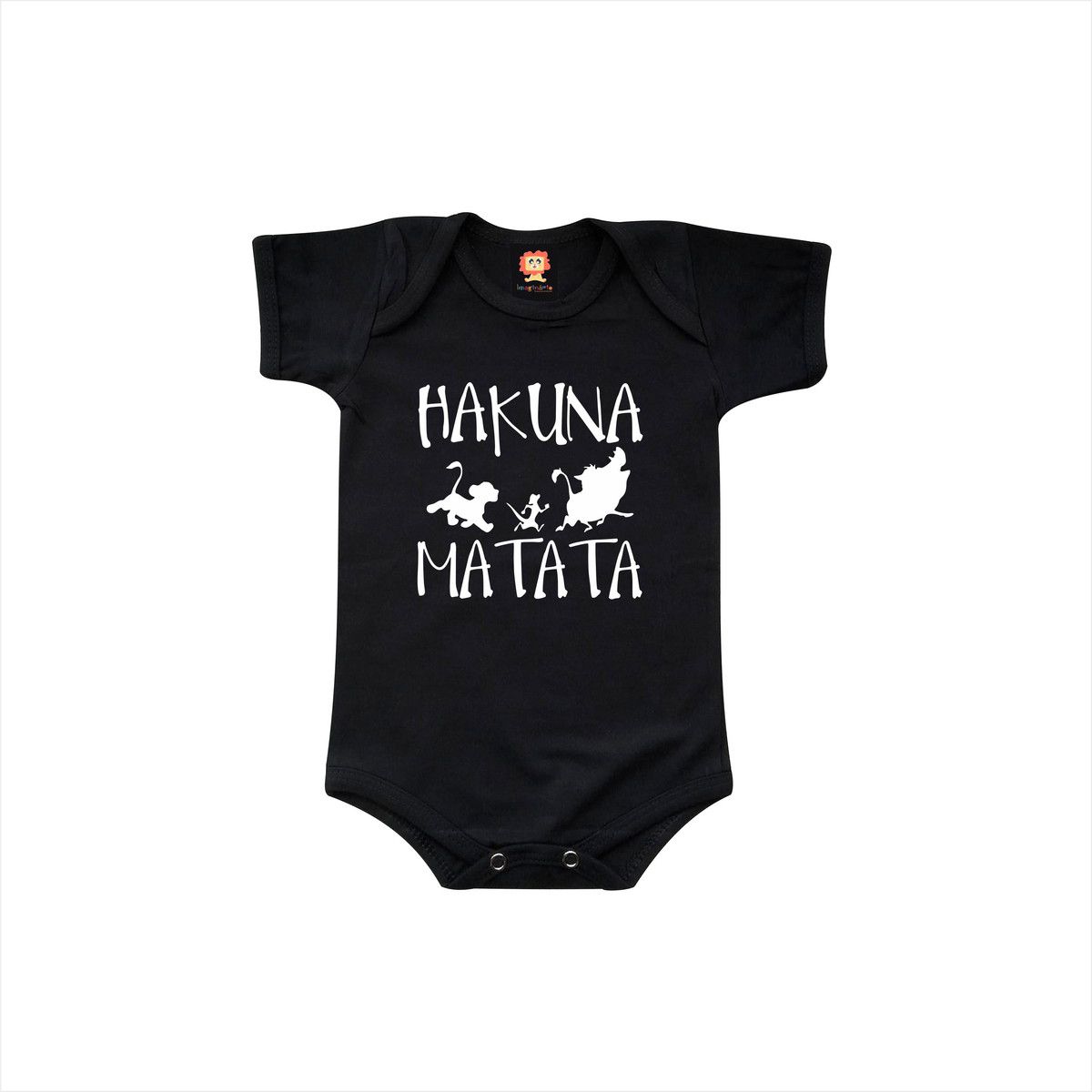 Body de Bebê ou Camiseta Infantil Hakuna Matata Timão e Pumba