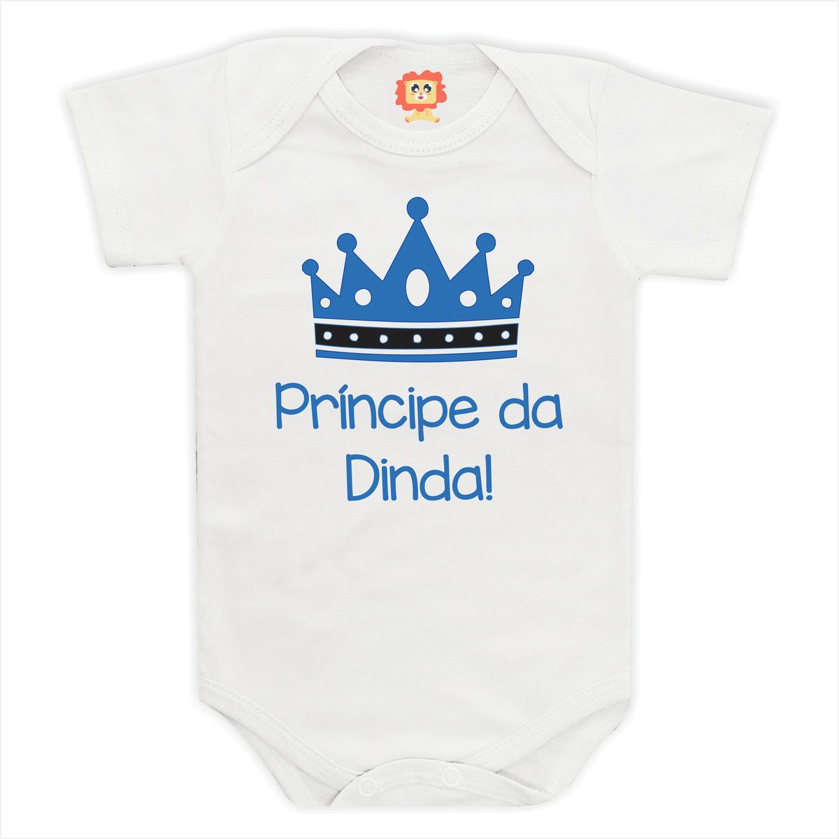 Body de Bebê ou Camiseta Príncipe da Dinda