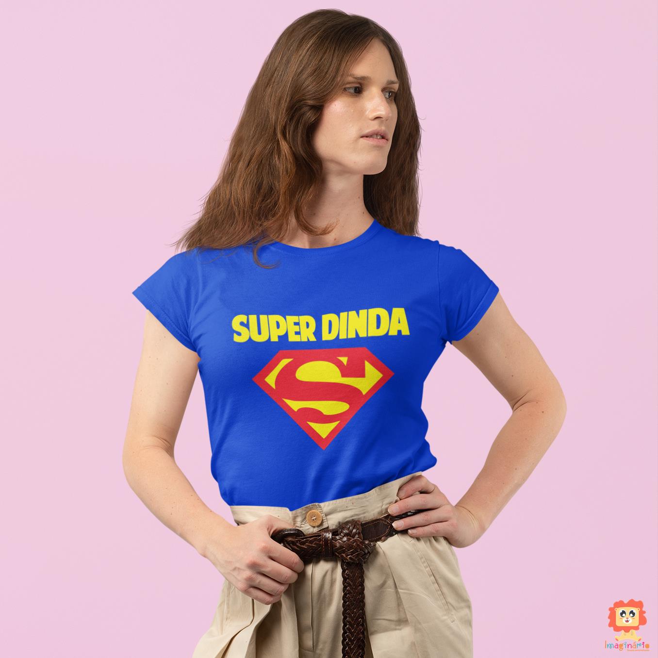 Camiseta Heroina Super Dinda