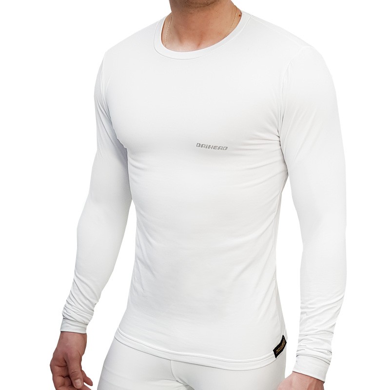 Camiseta  Thermohead UV + 50 BRANCA - Ditesta & Daihead - Moto Store