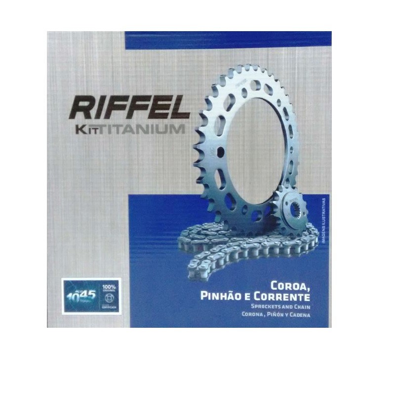 Kit Transmissão Relação Riffel CB 300 S/ Retentor ( 91050 )