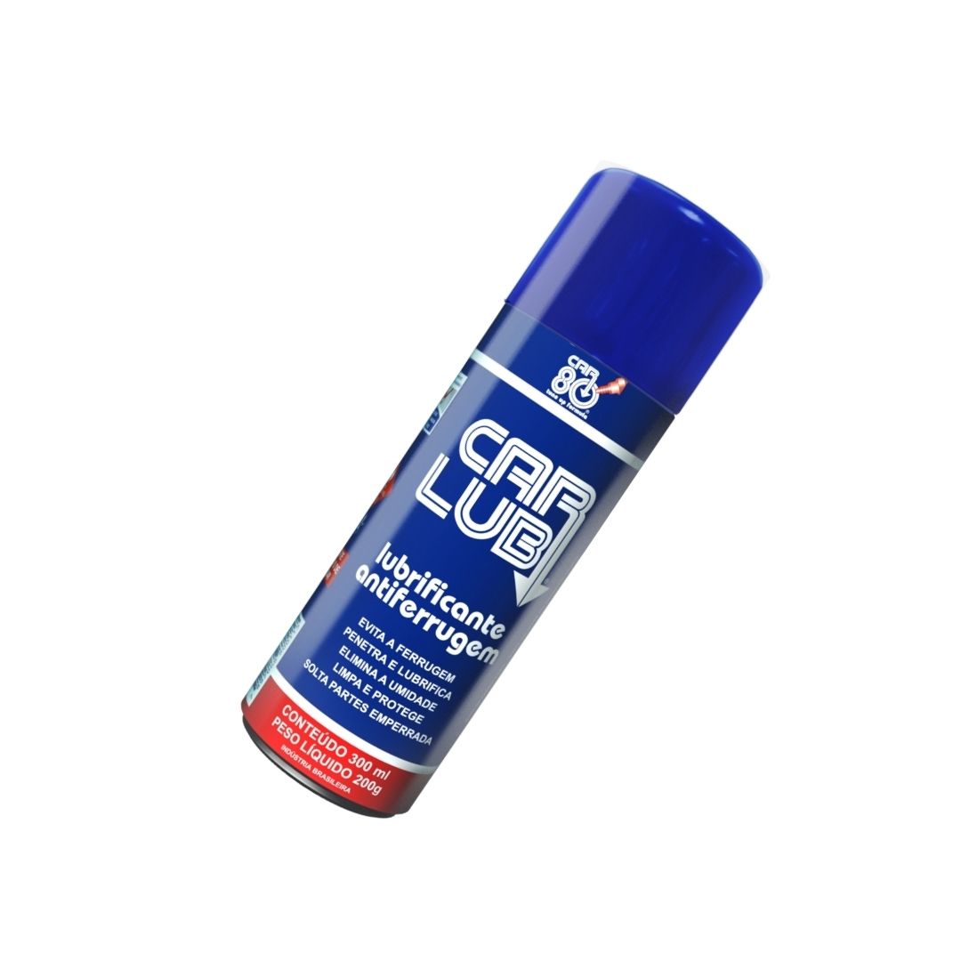 Oleo Desengripante Anti Ferrugem Spray 300ML Carlub12
