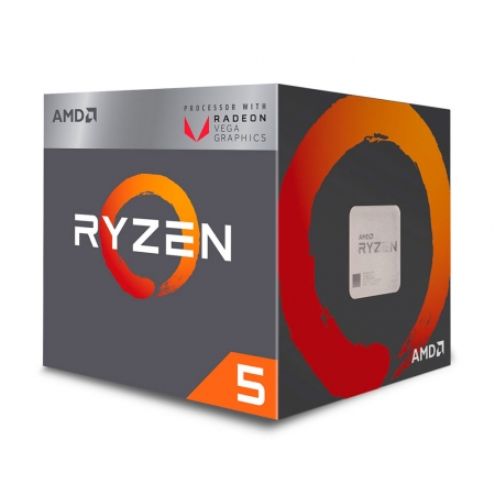 Processador AMD Ryzen 5 2400G, 3.6 GHz, 6MB, AM4 - YD2400C5FBBOX
